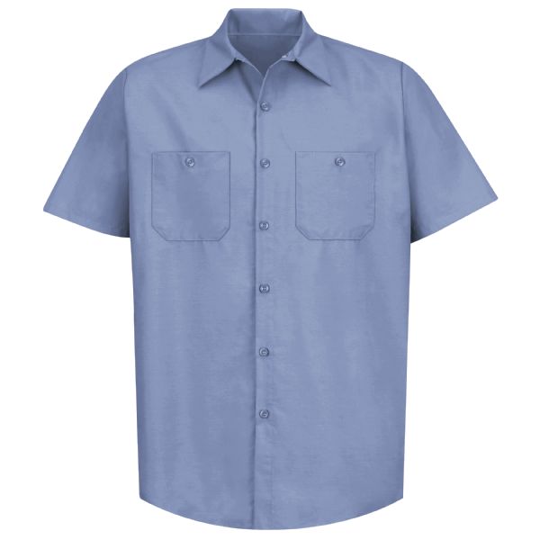 Men's Short Sleeve Industrial Work Shirt