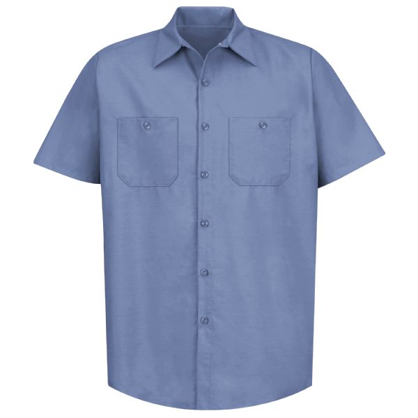 Men's Short Sleeve Industrial Work Shirt