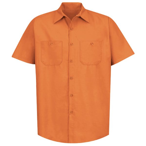 Men's Short Sleeve Industrial Work Shirt