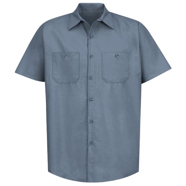 Men's Short Sleeve Industrial Work Shirt