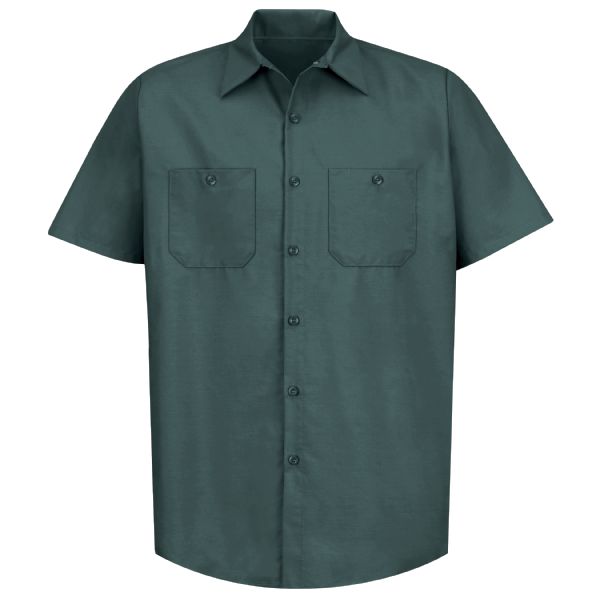 Men's Short Sleeve Industrial Work Shirt