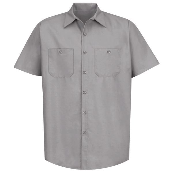 Men's Short Sleeve Industrial Work Shirt
