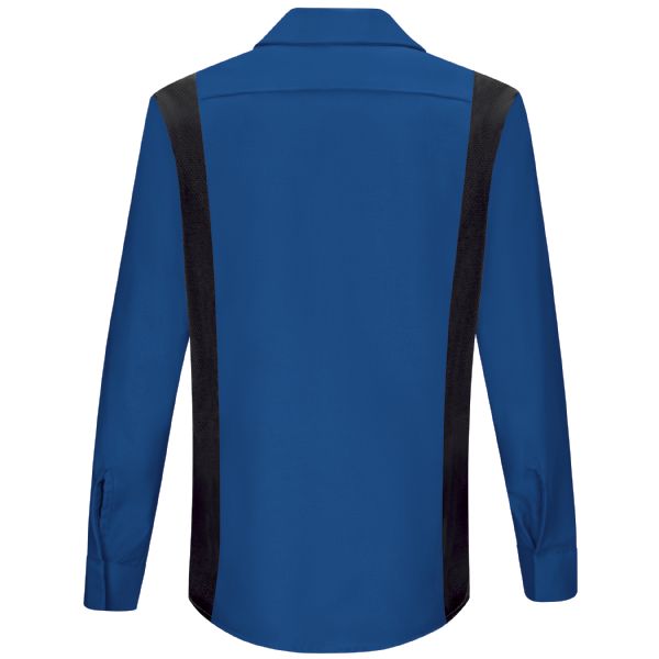 Women's Long Sleeve Performance Plus Shop Shirt with OilBlok Technology