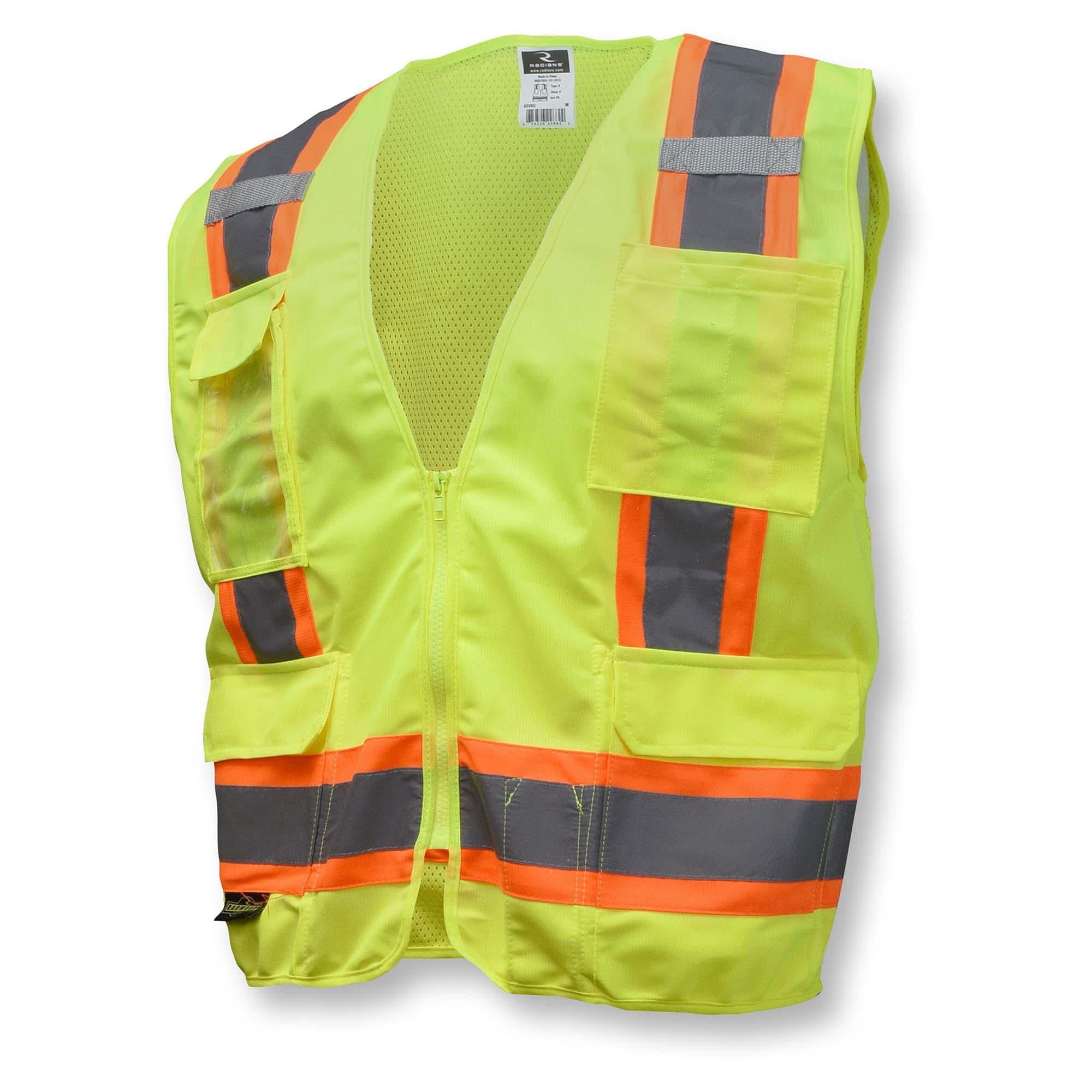 Type R Class 2 Two-Tone Surveyor Safety Vest