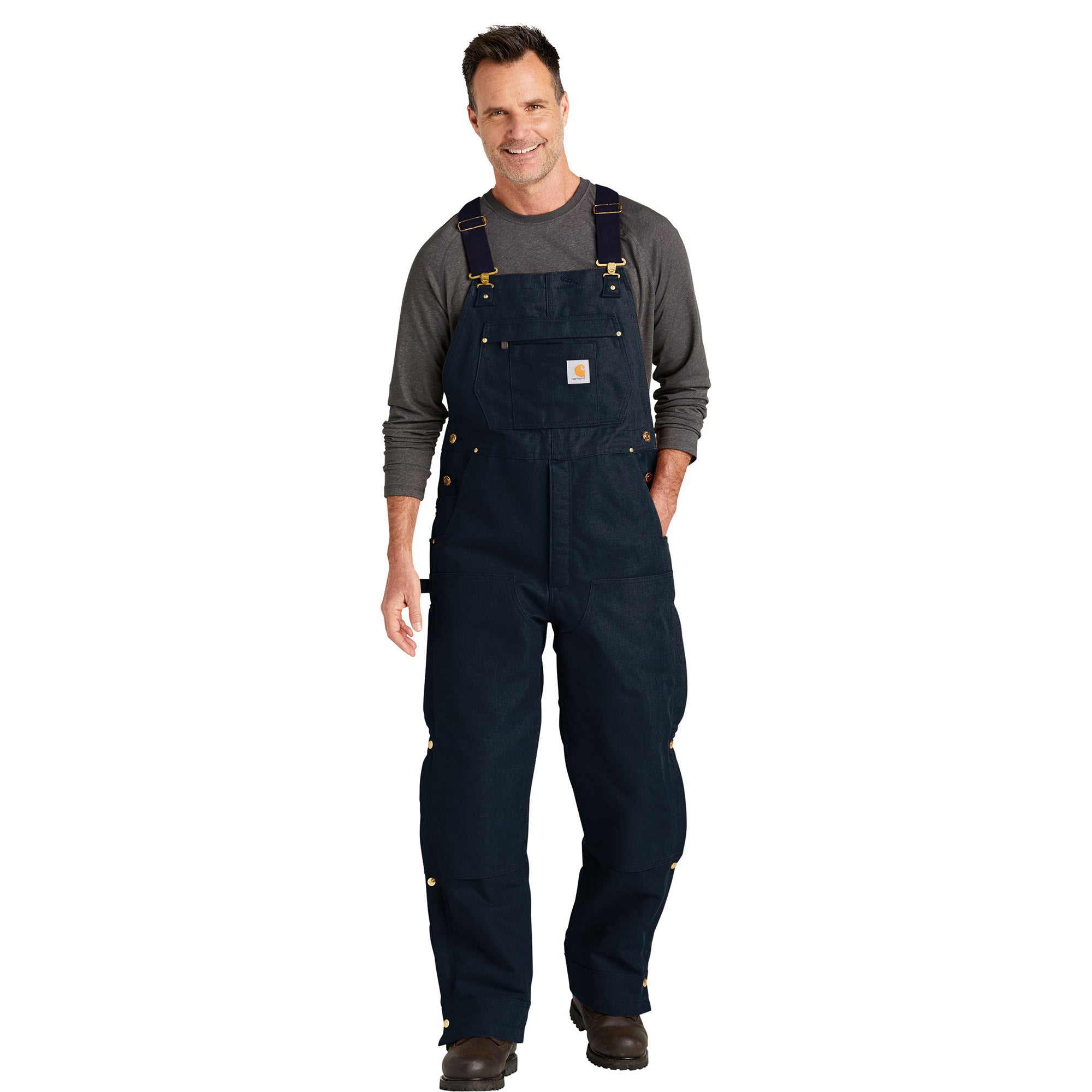Carhartt® Firm Duck Insulated Bib