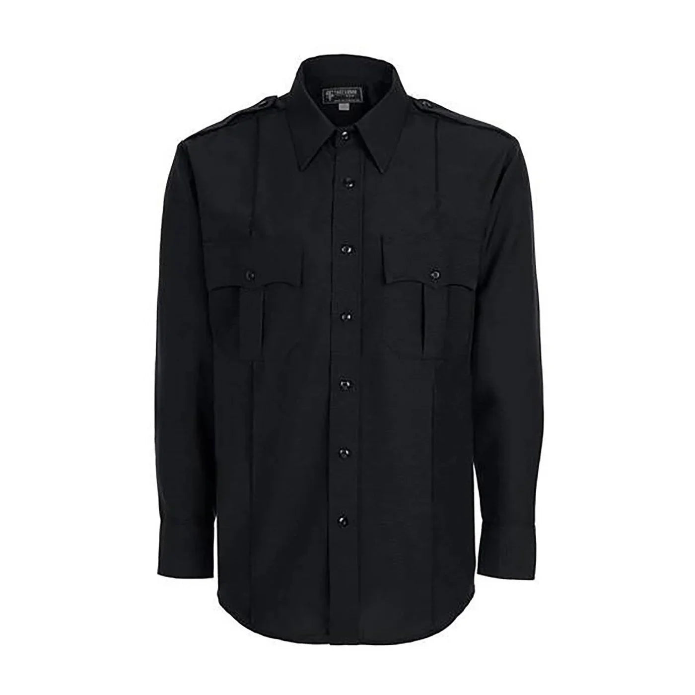Men’s Polyester Long Sleeve Uniform Shirt (Color: Multiple)