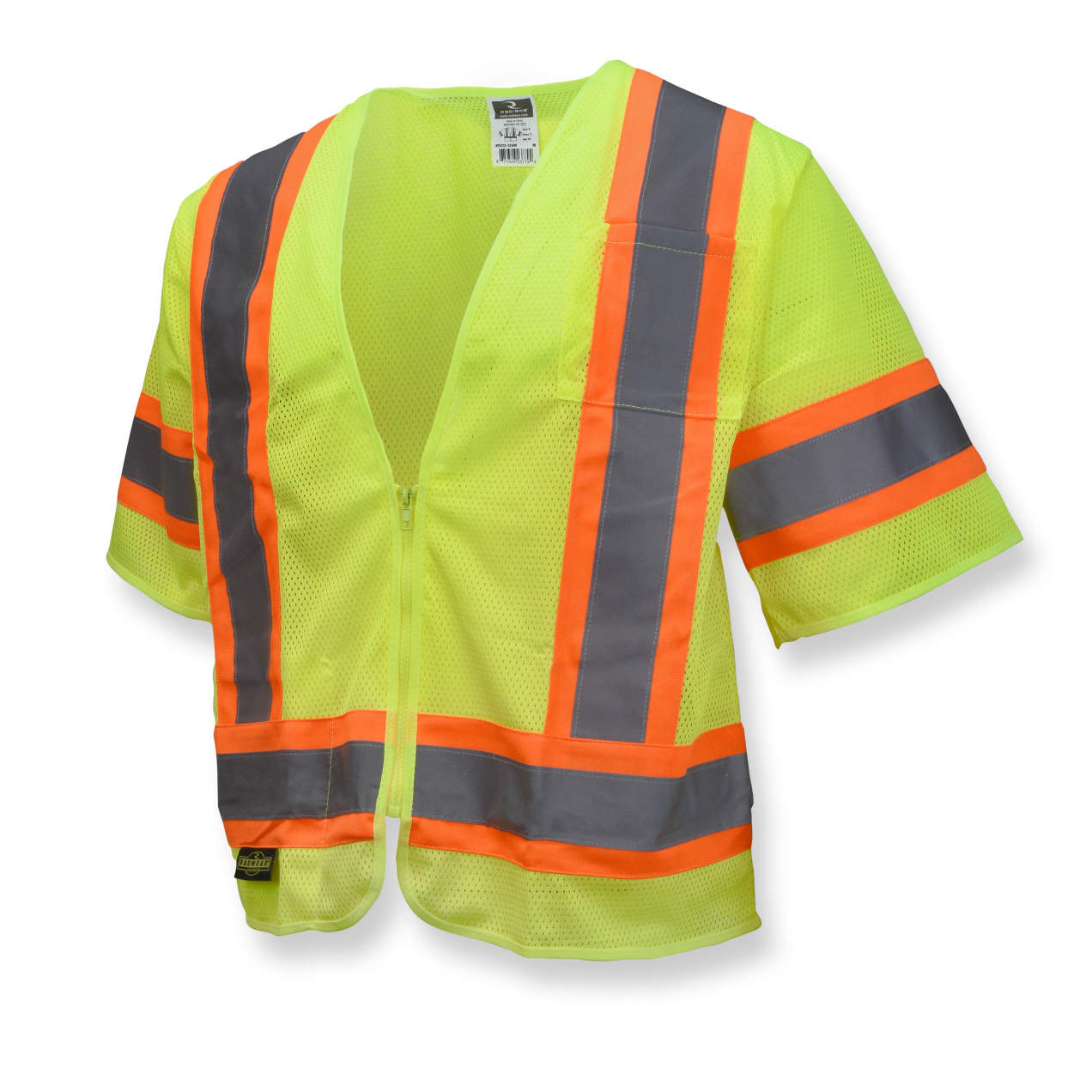 SV22-3 Economy Type R Class 3 Safety Vest with Two-Tone Trim