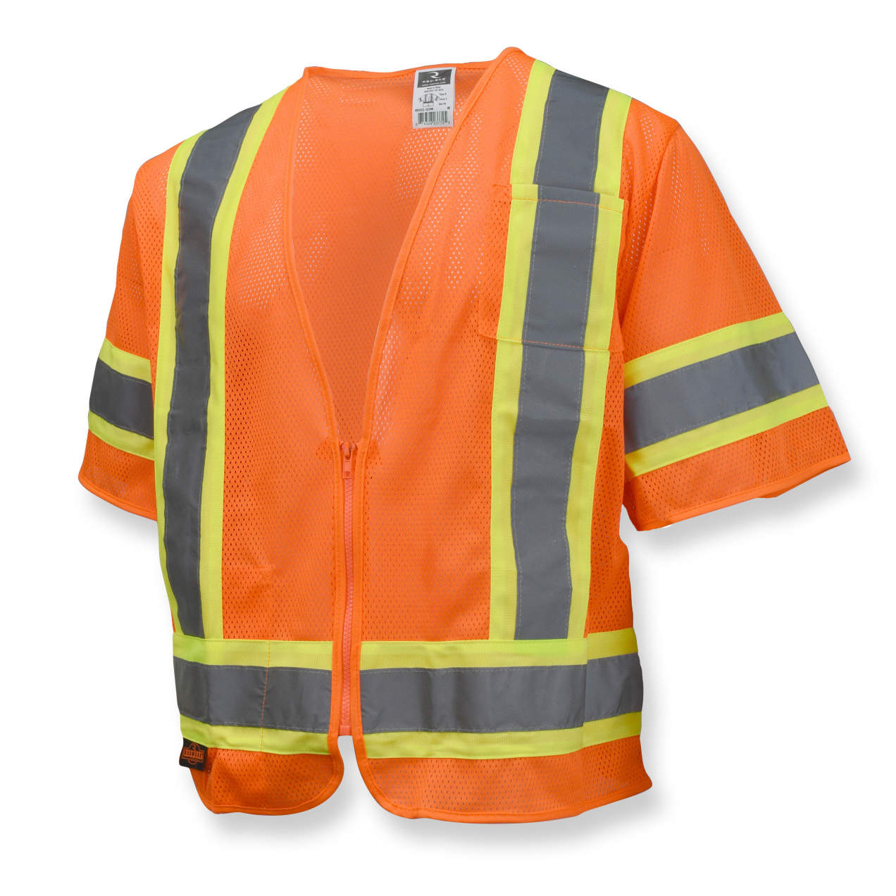 SV22-3 Economy Type R Class 3 Safety Vest with Two-Tone Trim