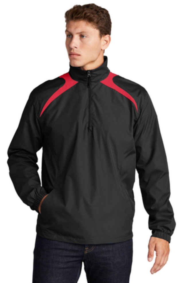 Sport-Tek® Fleece-Lined Colorblock Jacket