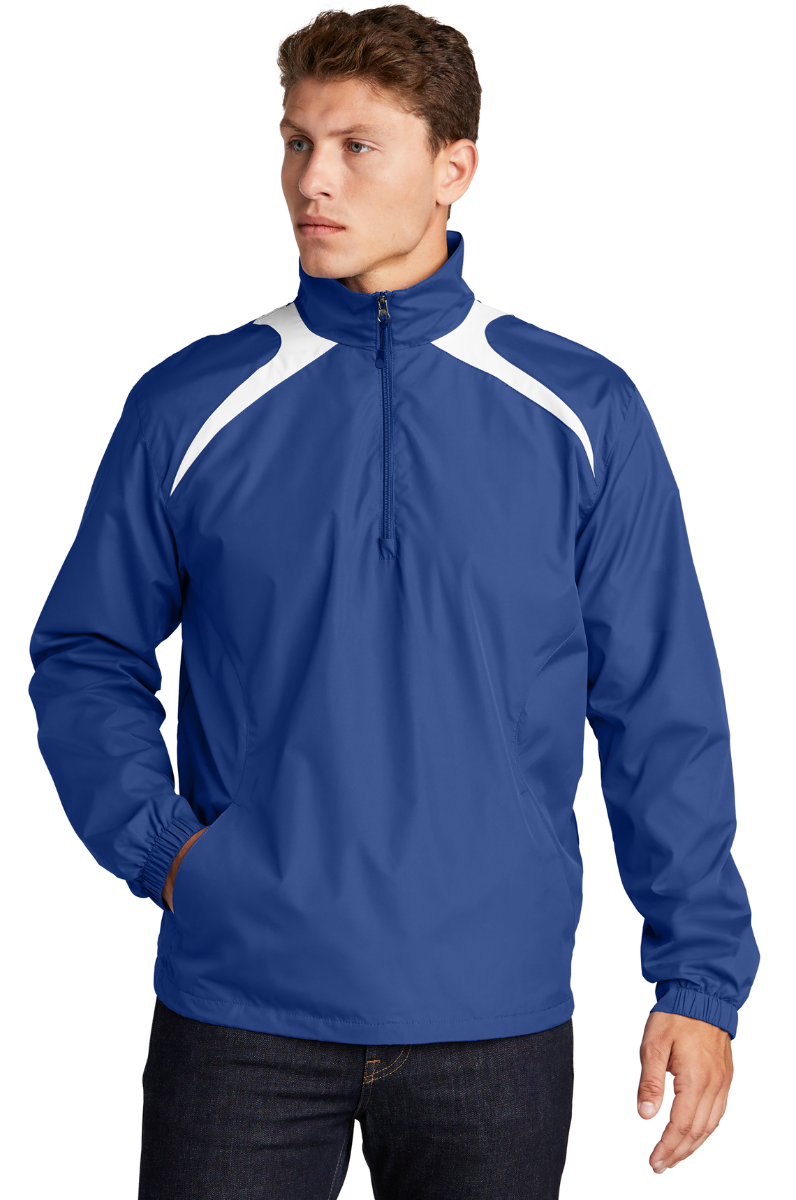 Sport-Tek® Fleece-Lined Colorblock Jacket