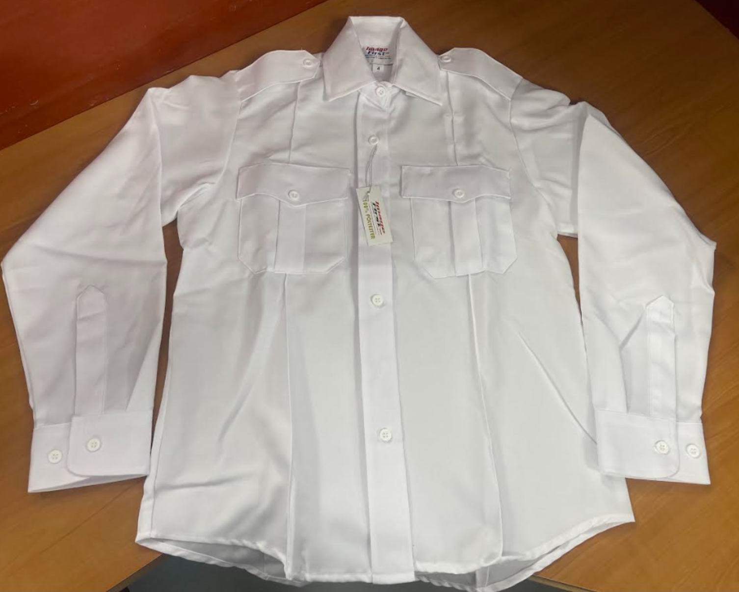 Women's All Polyester Long Sleeve Shirt