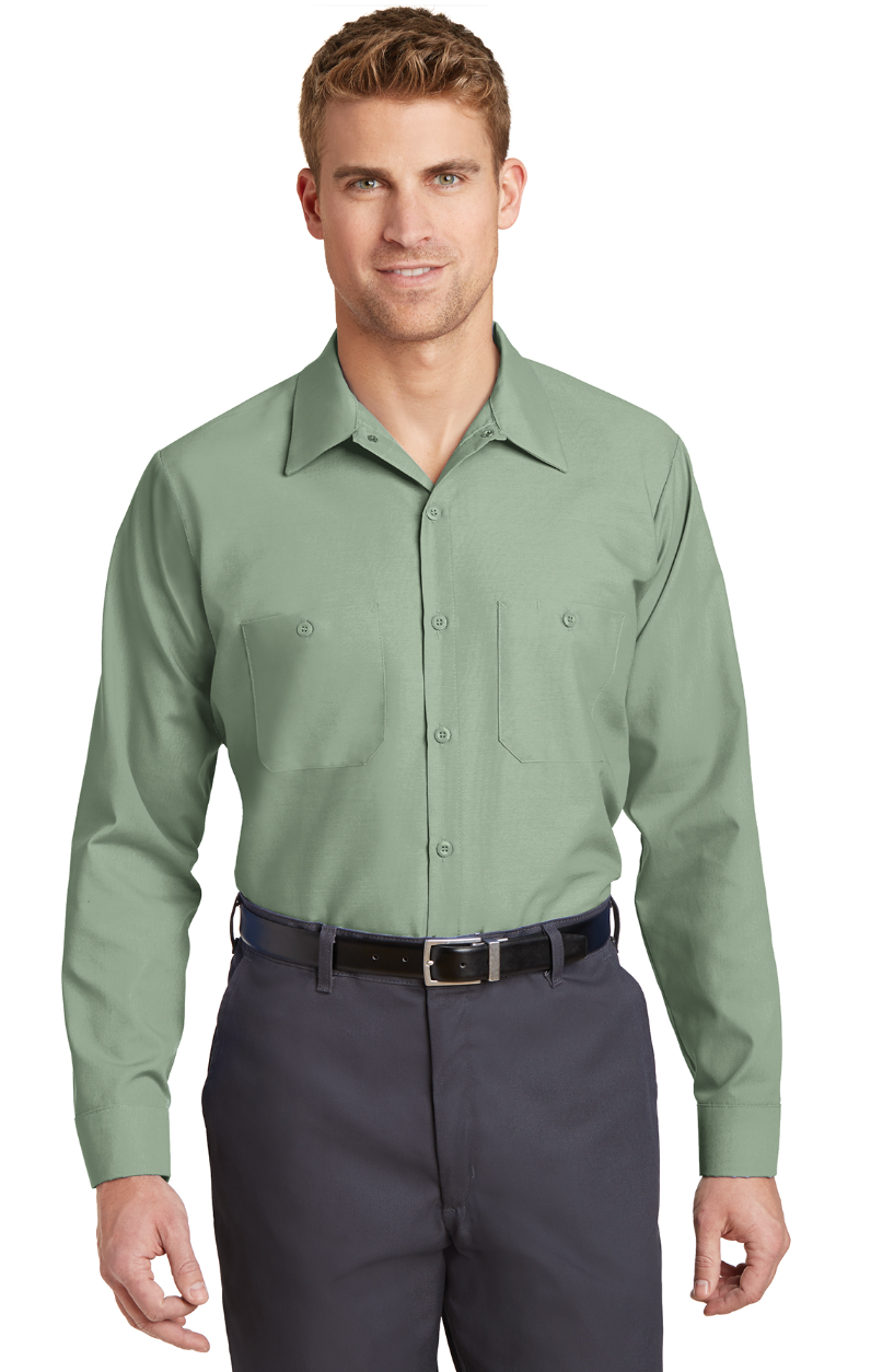 Red Kap® Long Sleeve Industrial Work Shirt