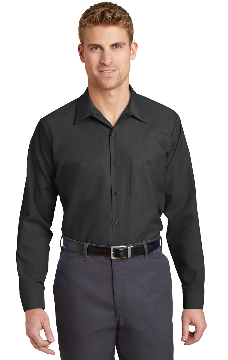 Red Kap® Long Sleeve Industrial Work Shirt