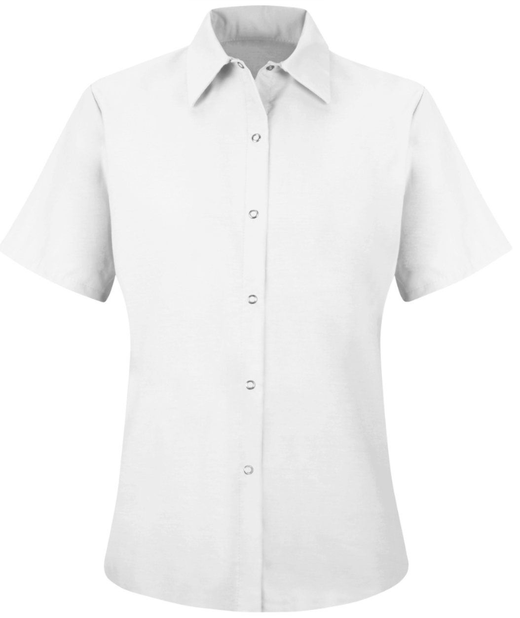 Women's Short Sleeve Specialized Pocketless Work Shirt