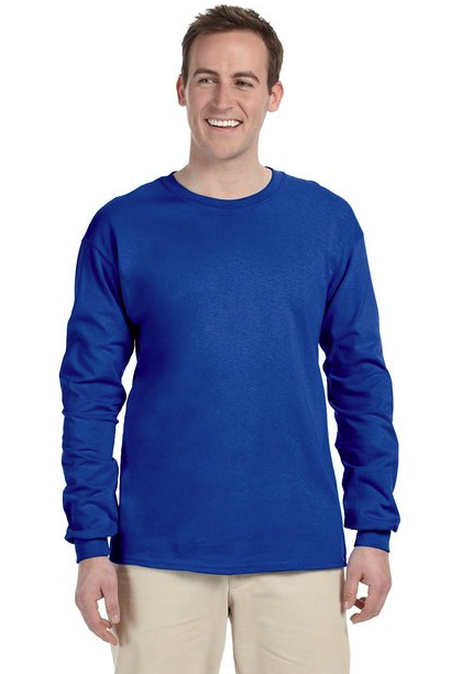 Gildan® Unisex Ultra Cotton® Long Sleeve T-Shirt (Color: Multiple)