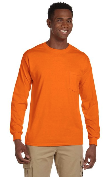 Adult Ultra Cotton® T- with pocket