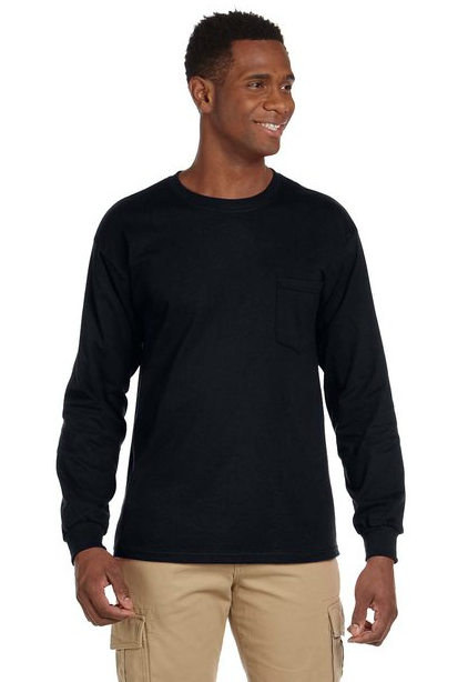 Adult Ultra Cotton® T- with pocket