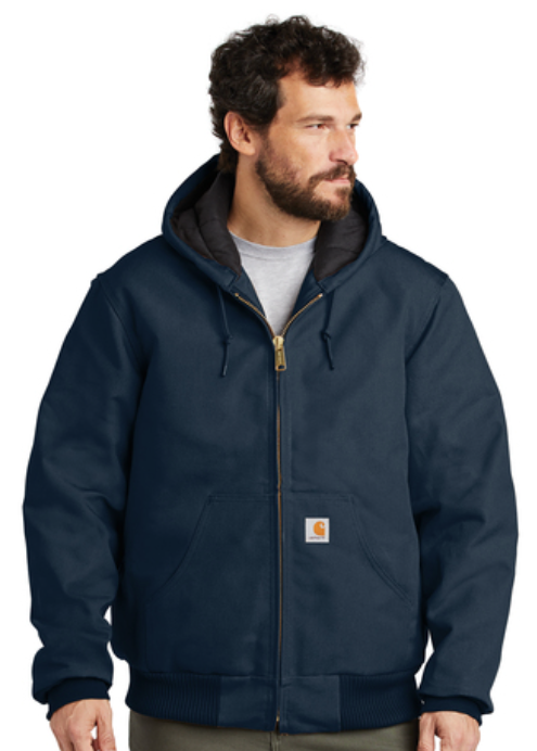 Quilted-Flannel-Lined Duck Active Jacket