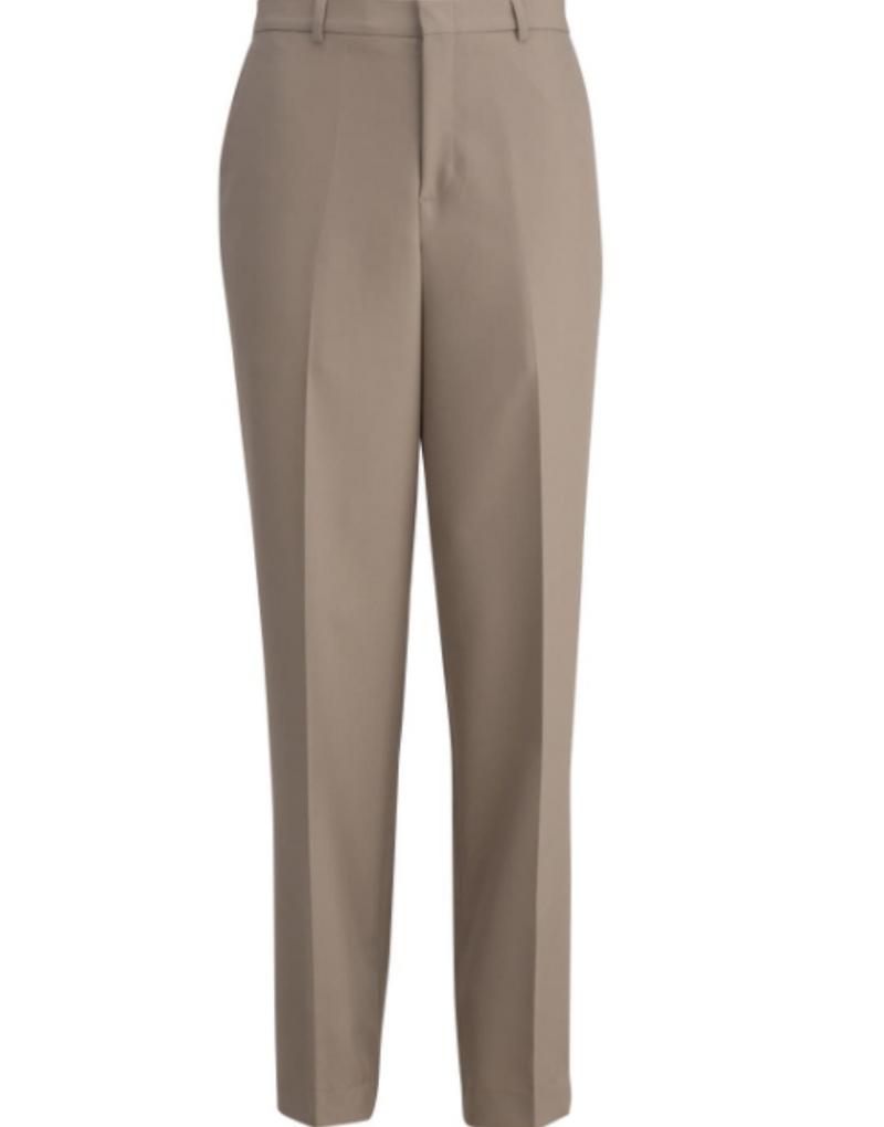 Washable Wool Flat Front Pant