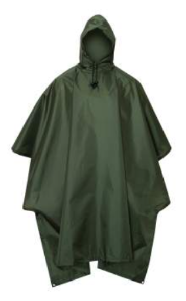 GI Type Rip-Stop Poncho