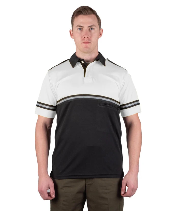 First Class Two Tone Bike Patrol Shirt With Zipper Pocket