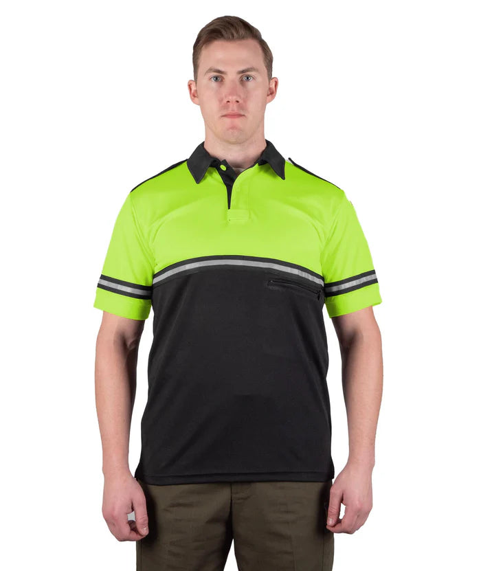 First Class Two Tone Bike Patrol Shirt With Zipper Pocket