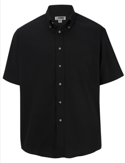 Men's Short Sleeve Easy Care Poplin