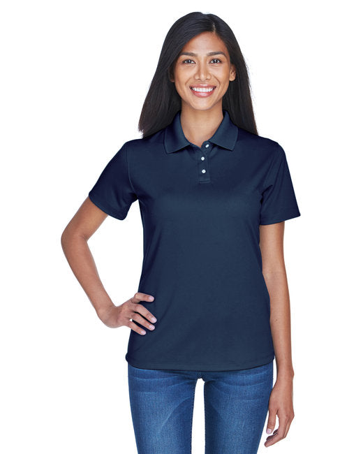 UltraClub Women's Cool & Dry Stain-Release Performance Polo