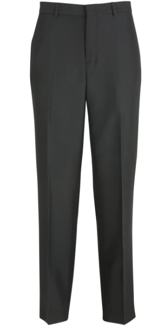 Washable Wool Flat Front Pant