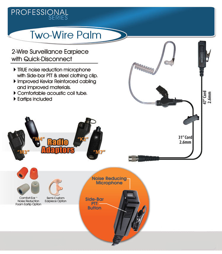 Two-Wire Palm QD Kit