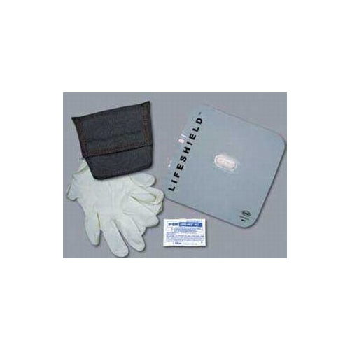 CPR Lifeshield w/ Gloves, Wipe and Case