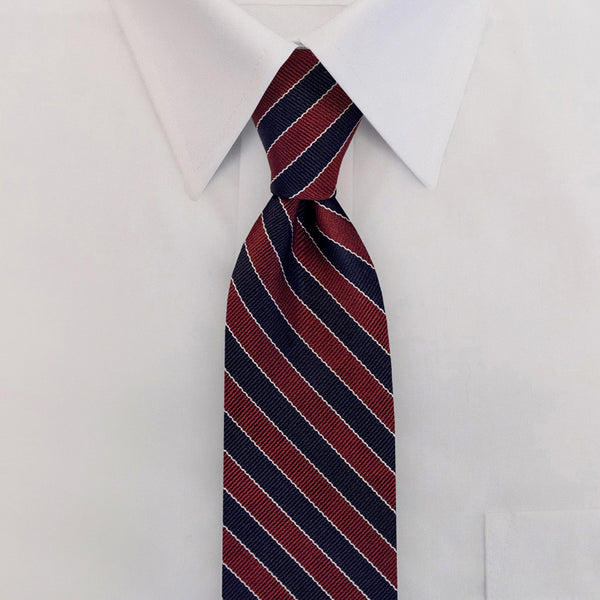 Stripe Clip-On Necktie