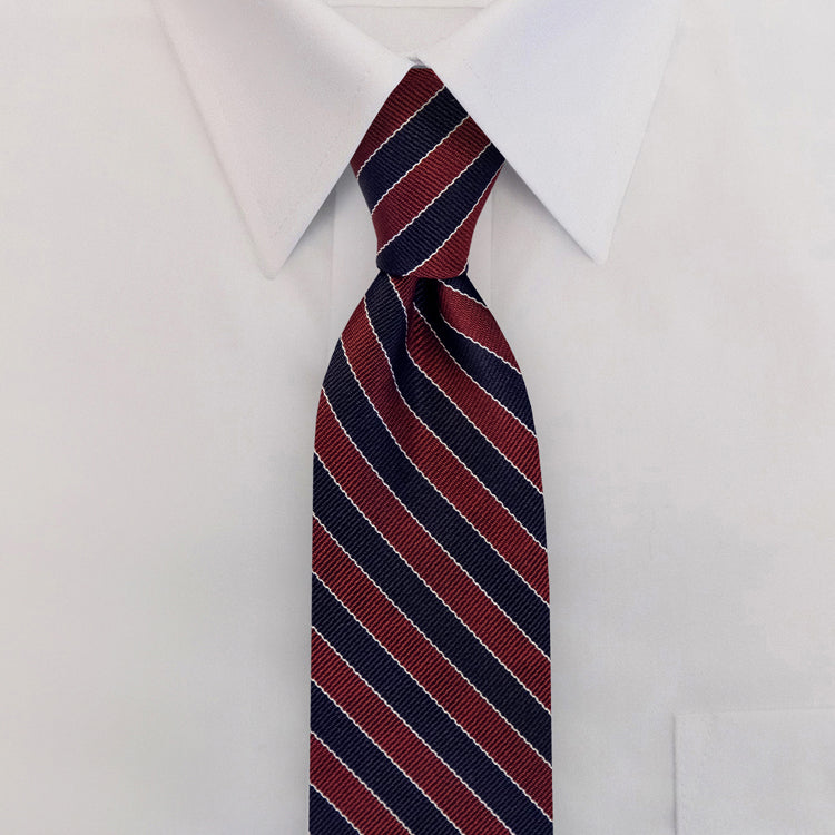 Stripe Clip-On Necktie
