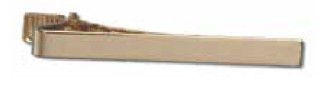 3/16" Wide Gold Tie Clip
