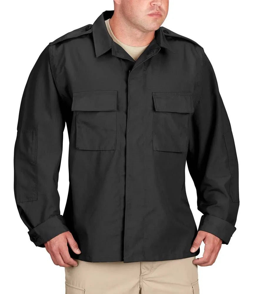 BDU Shirt – Long Sleeve (Color: Black, Khaki, LAPD Navy)