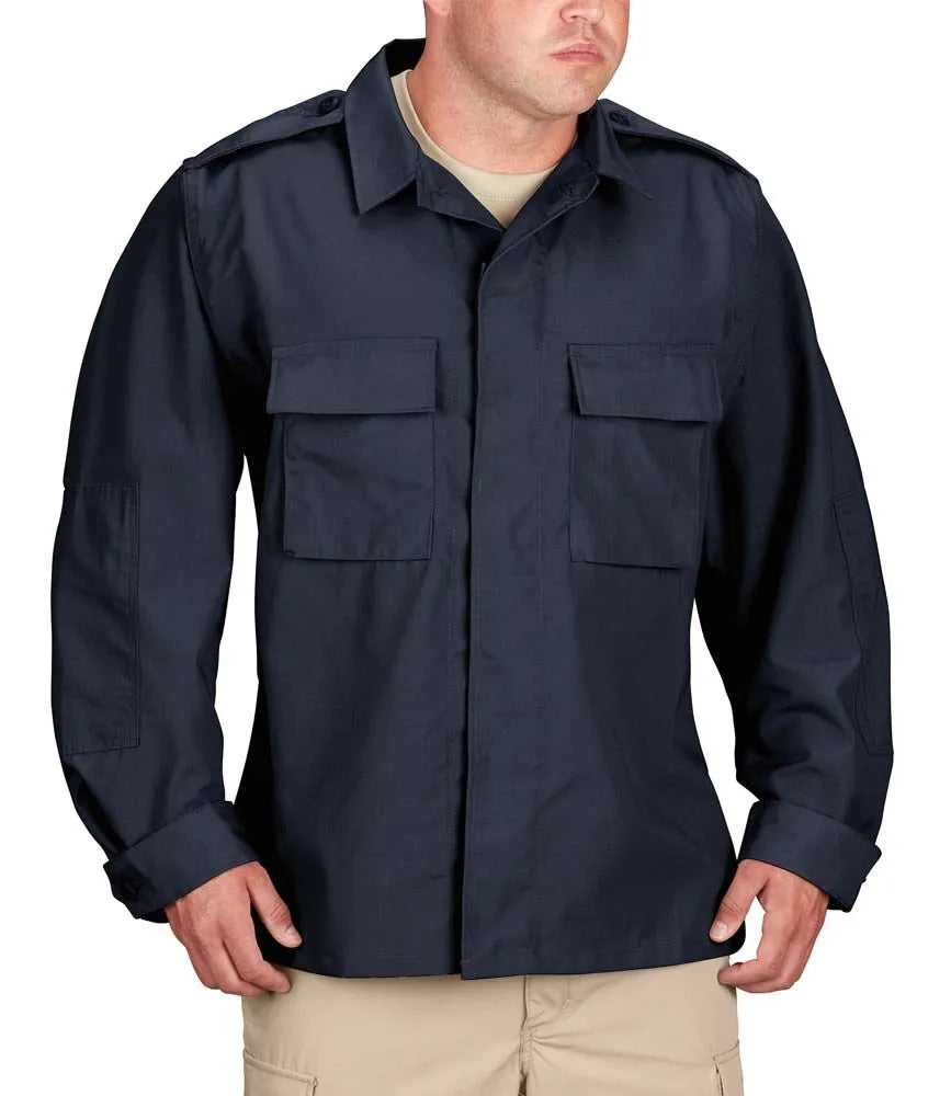 BDU Shirt – Long Sleeve (Color: Black, Khaki, LAPD Navy)