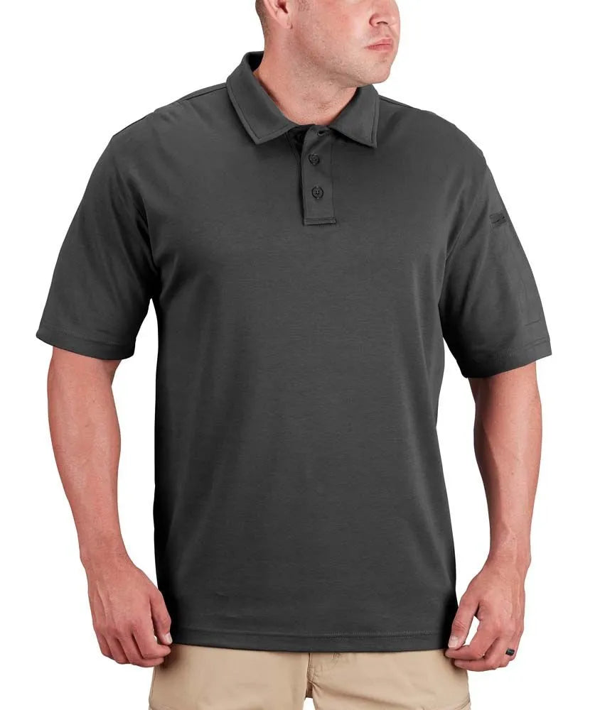 Men's Uniform Cotton Polo - Short Sleeve