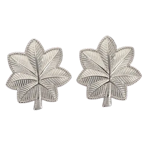 Major Bars Pair (Oak Leaf)