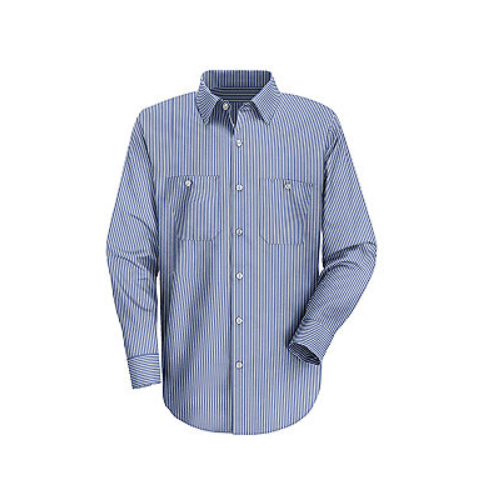 Long Sleeve Industrial Solid Work Shirt