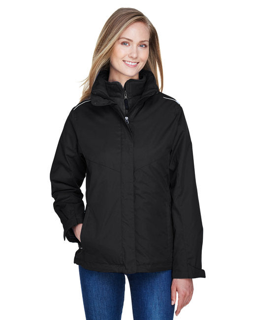 Core365 Women's 3-in-1 Jacket with Fleece Liner