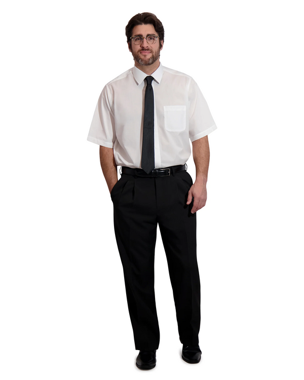 Men Essential Broadcloth Short Sleeve