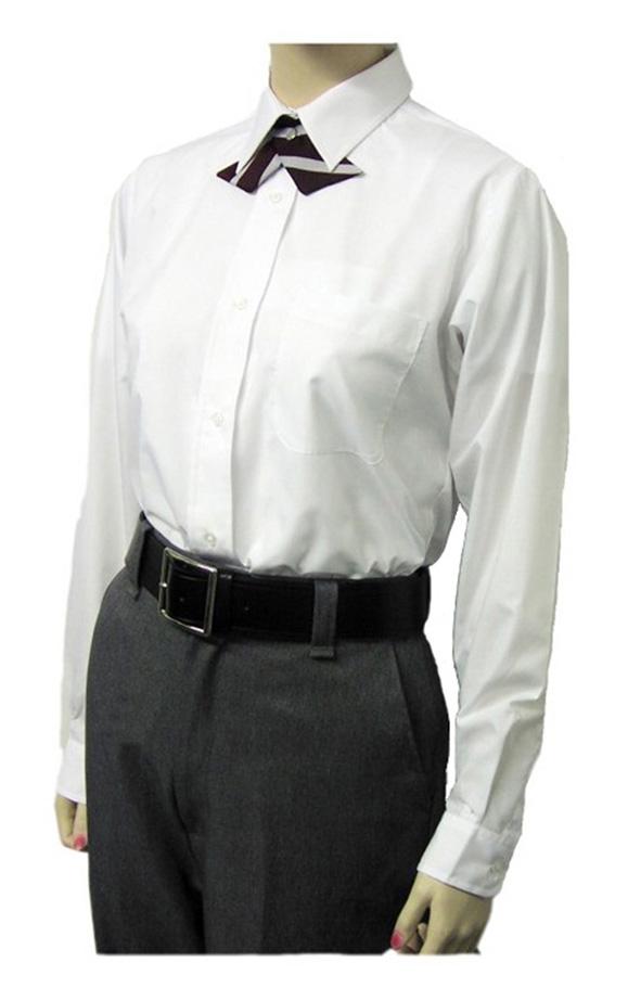 Women Broadcloth Long Sleeve Shirt freeshipping - Image First Uniforms