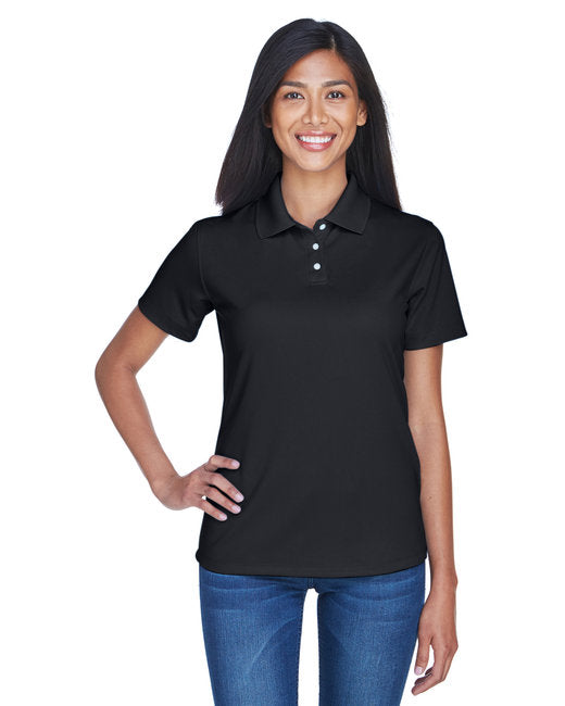 UltraClub Women's Cool & Dry Stain-Release Performance Polo